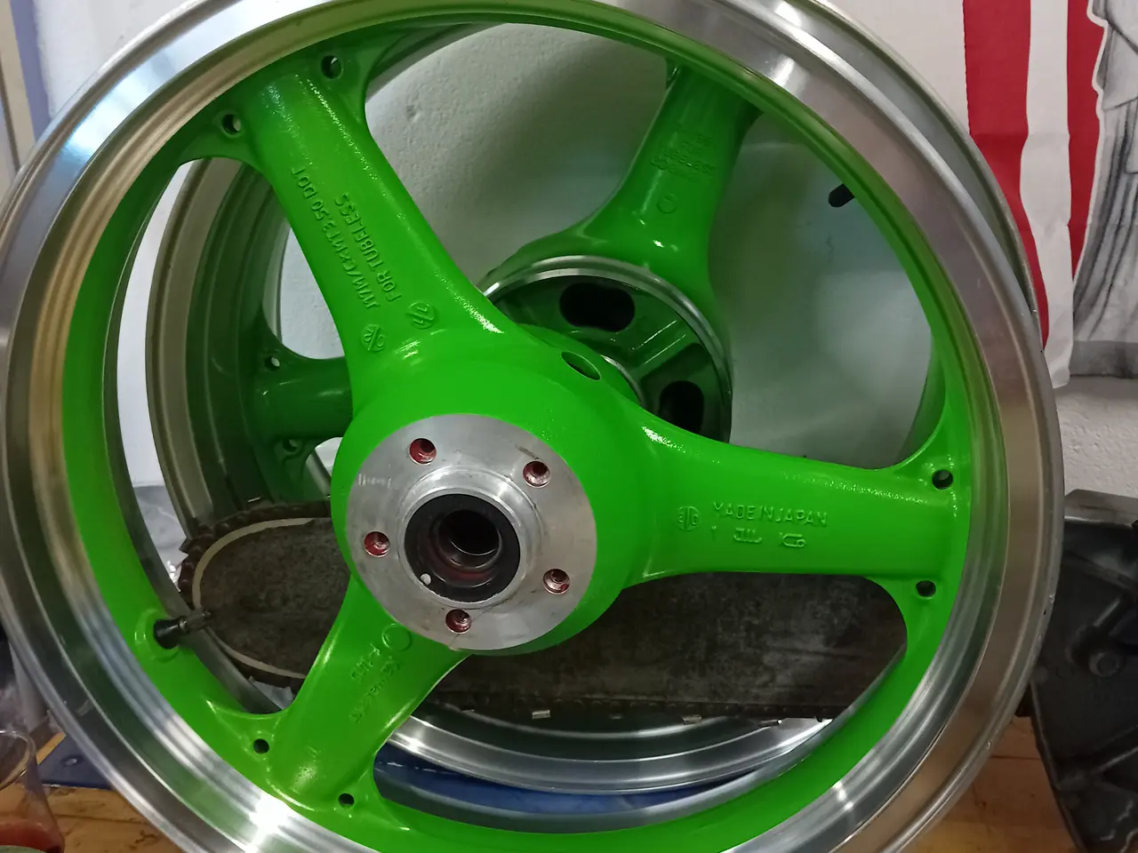 Billede 1 - Zx6r fælge