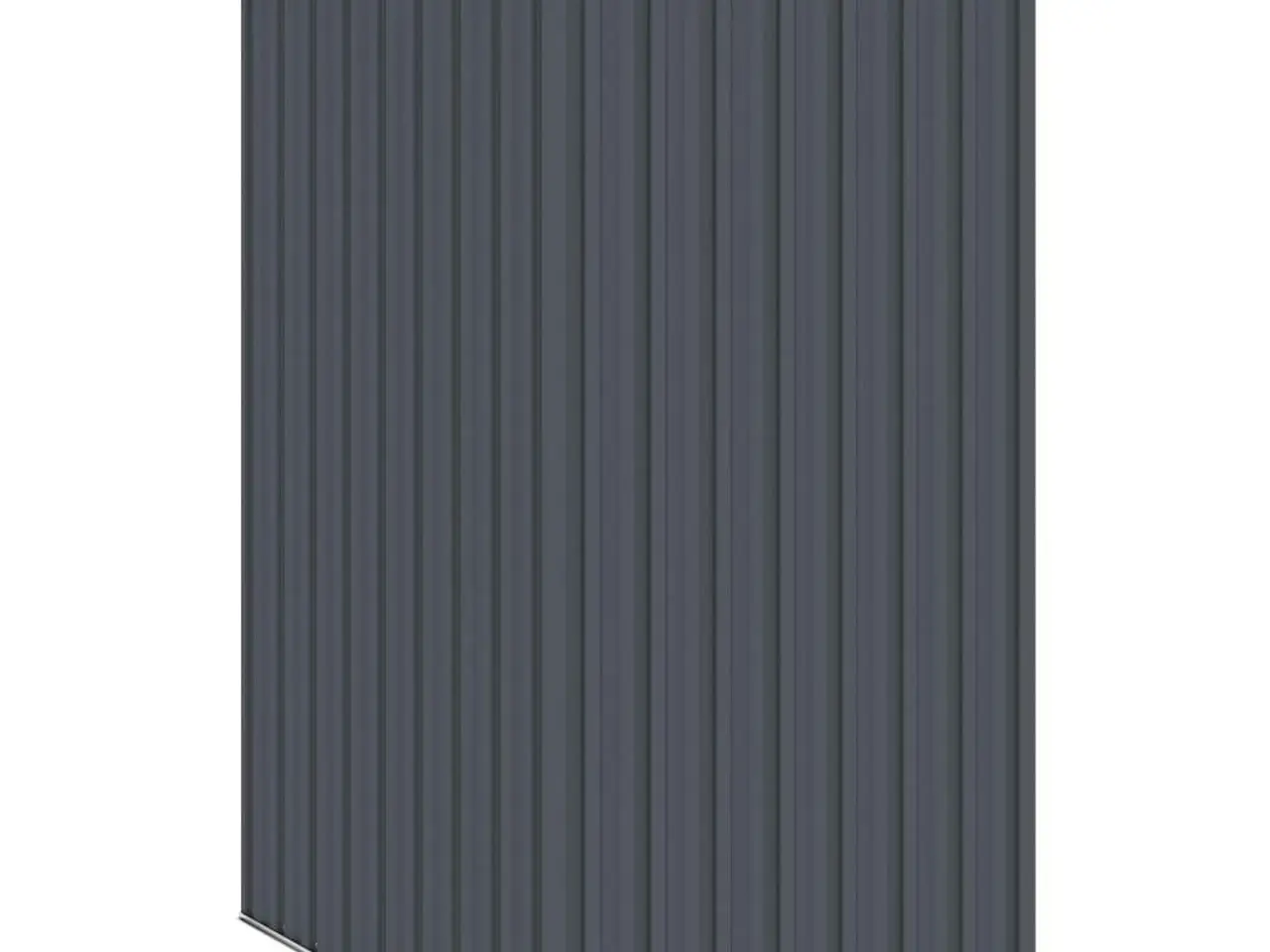 Billede 5 - Haveskur 87x98x159 cm galvaniseret stål antracitgrå
