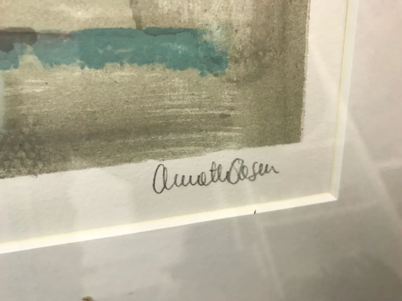 Billede 5 - Anette Olesen, litografi (46/280)