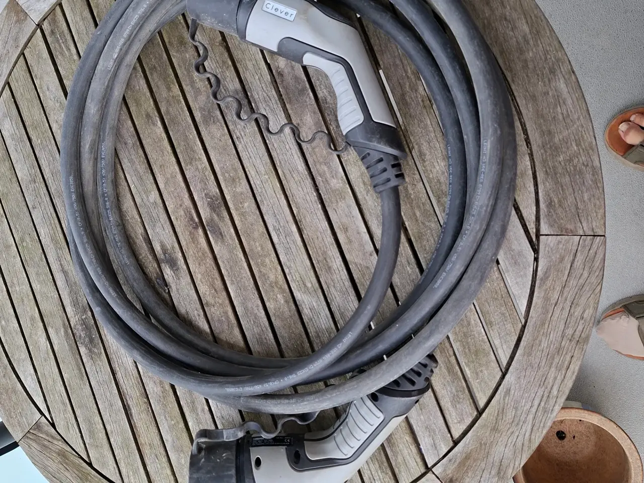 Billede 1 - Clever ladekabel type 2