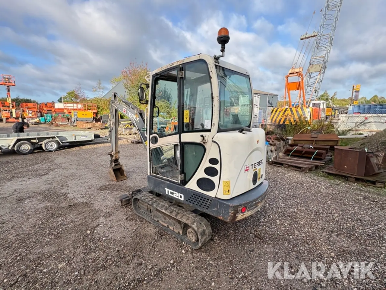 Billede 4 - Minigraver Terex TC20