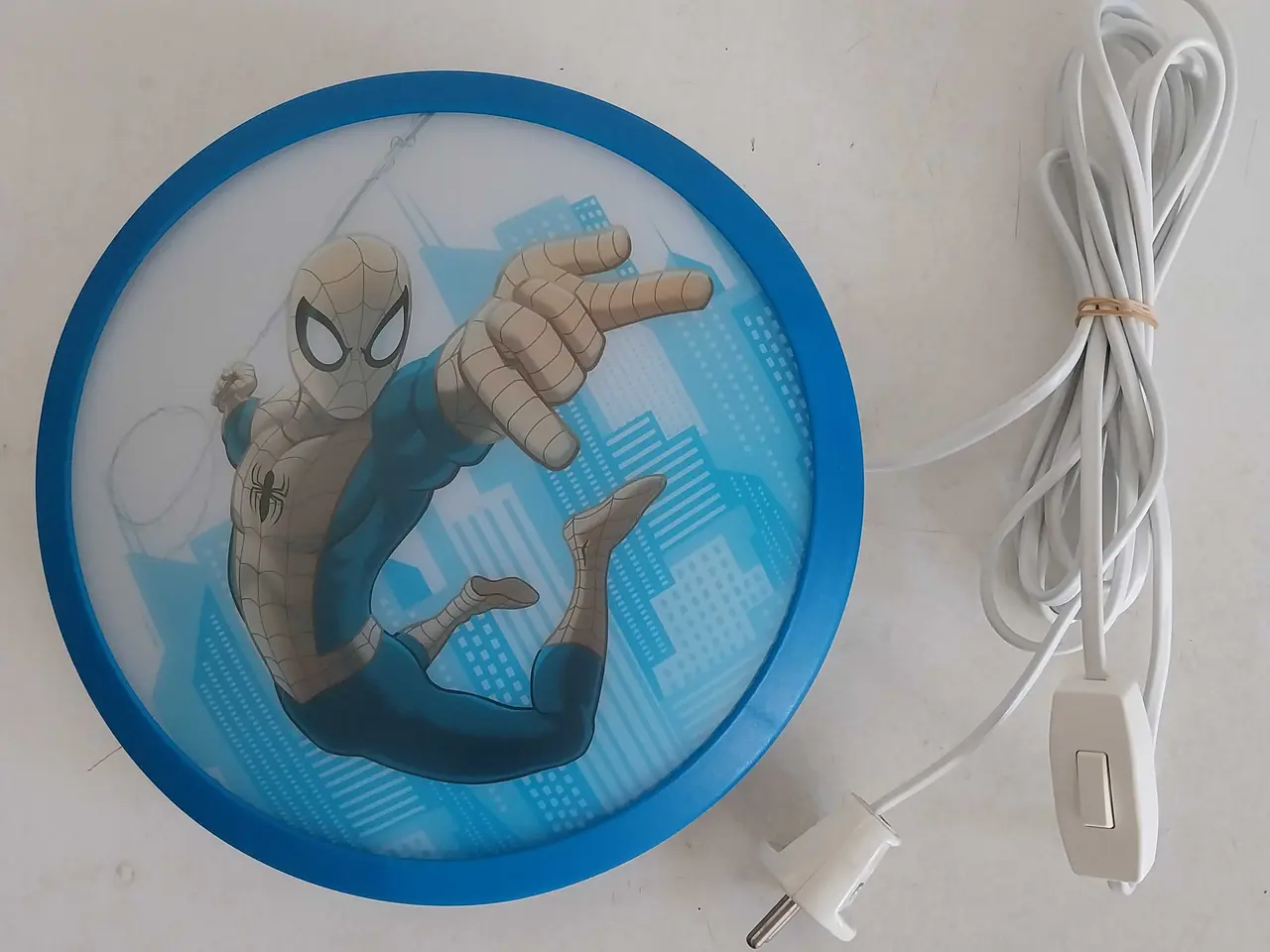 Billede 1 - Spiderman væglampe
