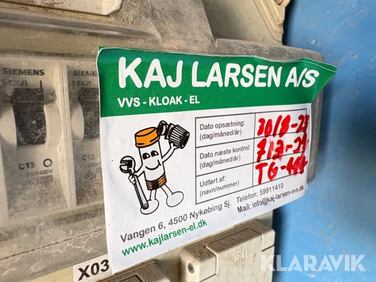 Billede 6 - Byggestrømstavler Elbjørn 3 styk