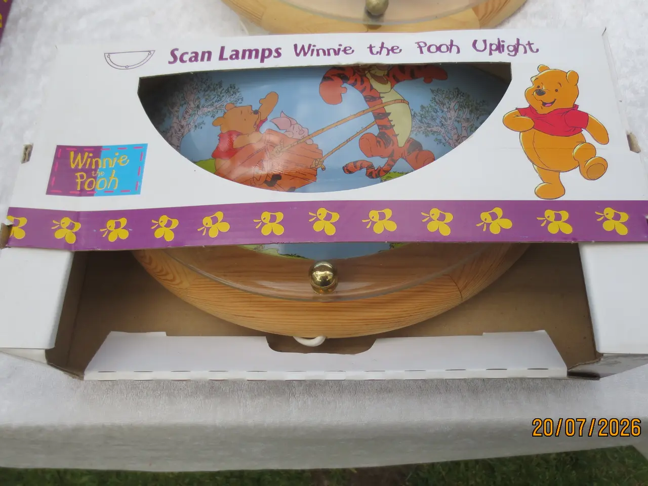 Billede 3 - 4 stk Nye Disney Væglamper Winnie 