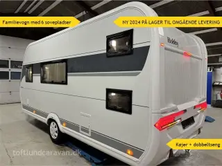 2024 - Hobby On Tour 470 KMF FÅ ET SPECIALTILBUD PÅ DENNE VOGN !! Alletiders FAMILIEVOGN !!