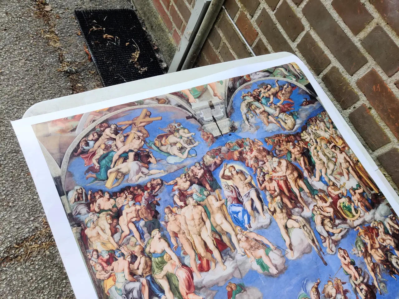 Billede 8 - Plakat MICHELANGELO The Last Judgement