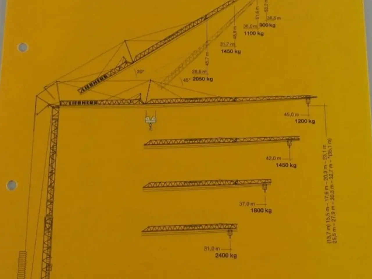 Billede 2 - Liebherr 71K Byggekran