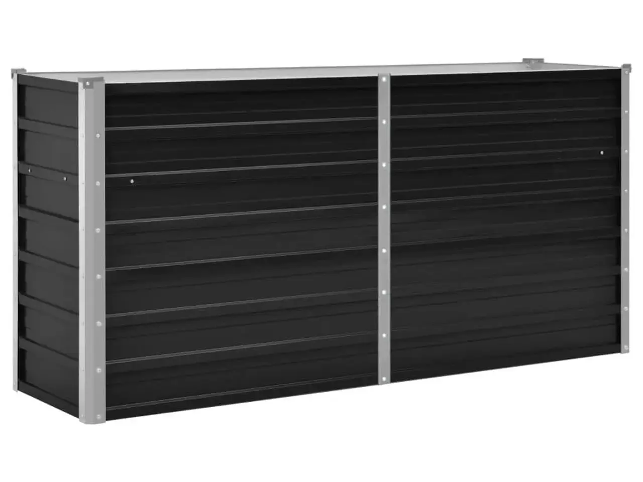 Billede 1 - Hævet plantekasse 160 x 40 x 77 cm - antracitgrå