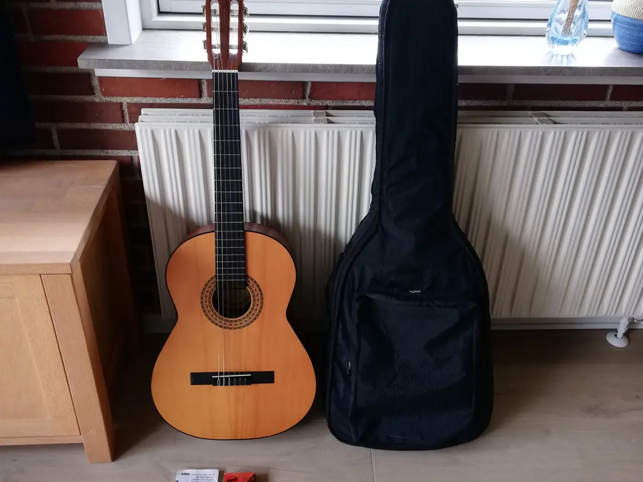 Billede 1 - Flot Santana Nr. 10 guitar Spanien, etui og tuner