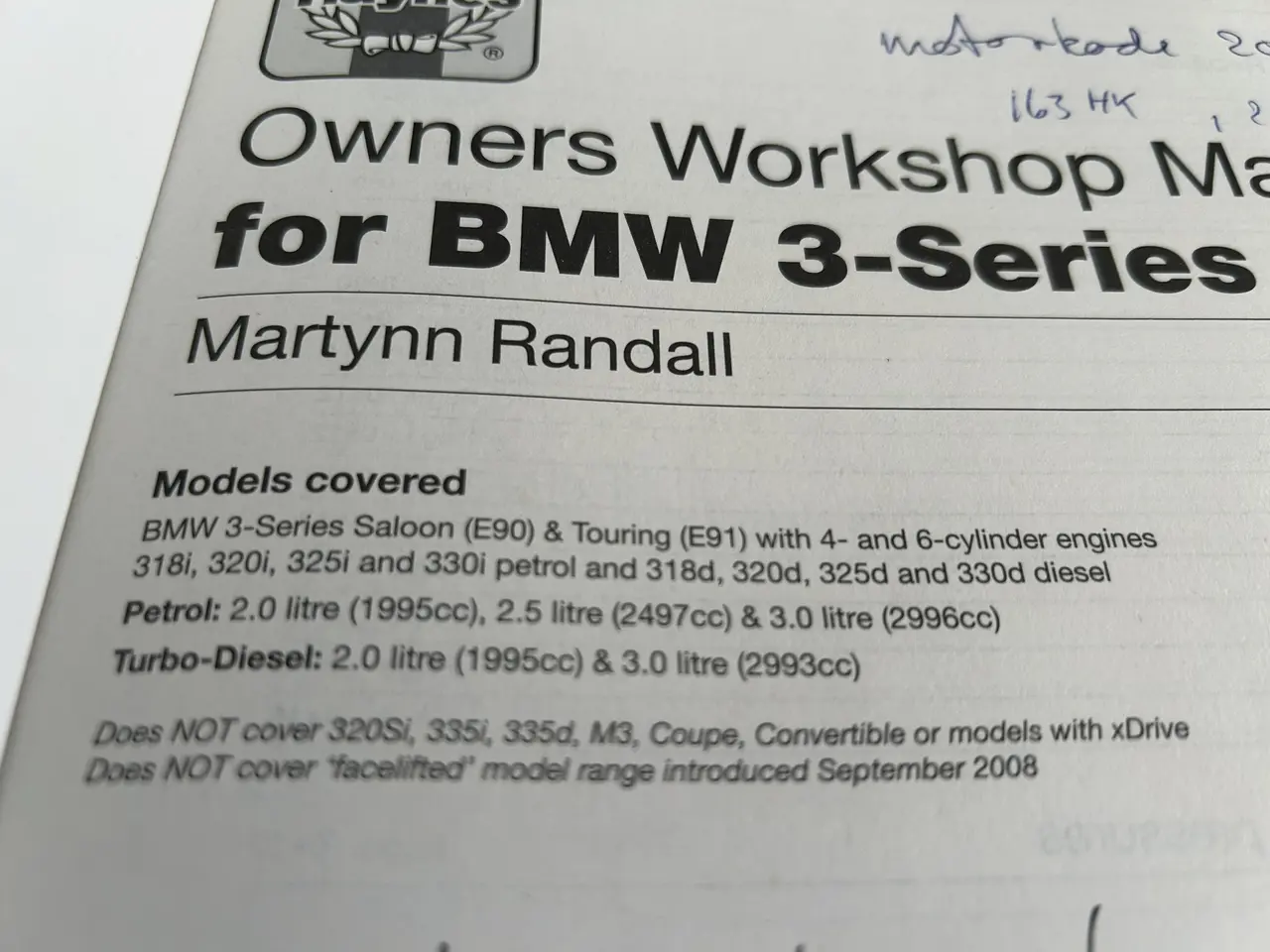 Billede 1 - Reparations manual BMW 3-serie 2005-2008
