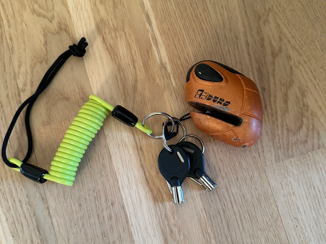 Billede 1 - skive bremse lås