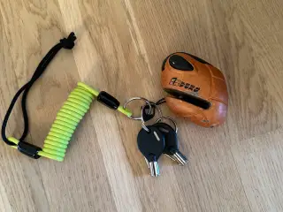 skive bremse lås
