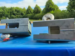 2 stk trailerlåse sælges
