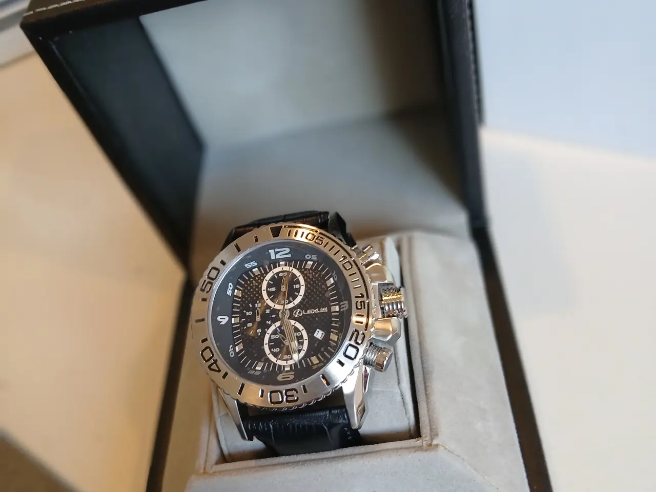 Billede 5 - Lexus Kronograf armbånds ur   46mm   (O72)