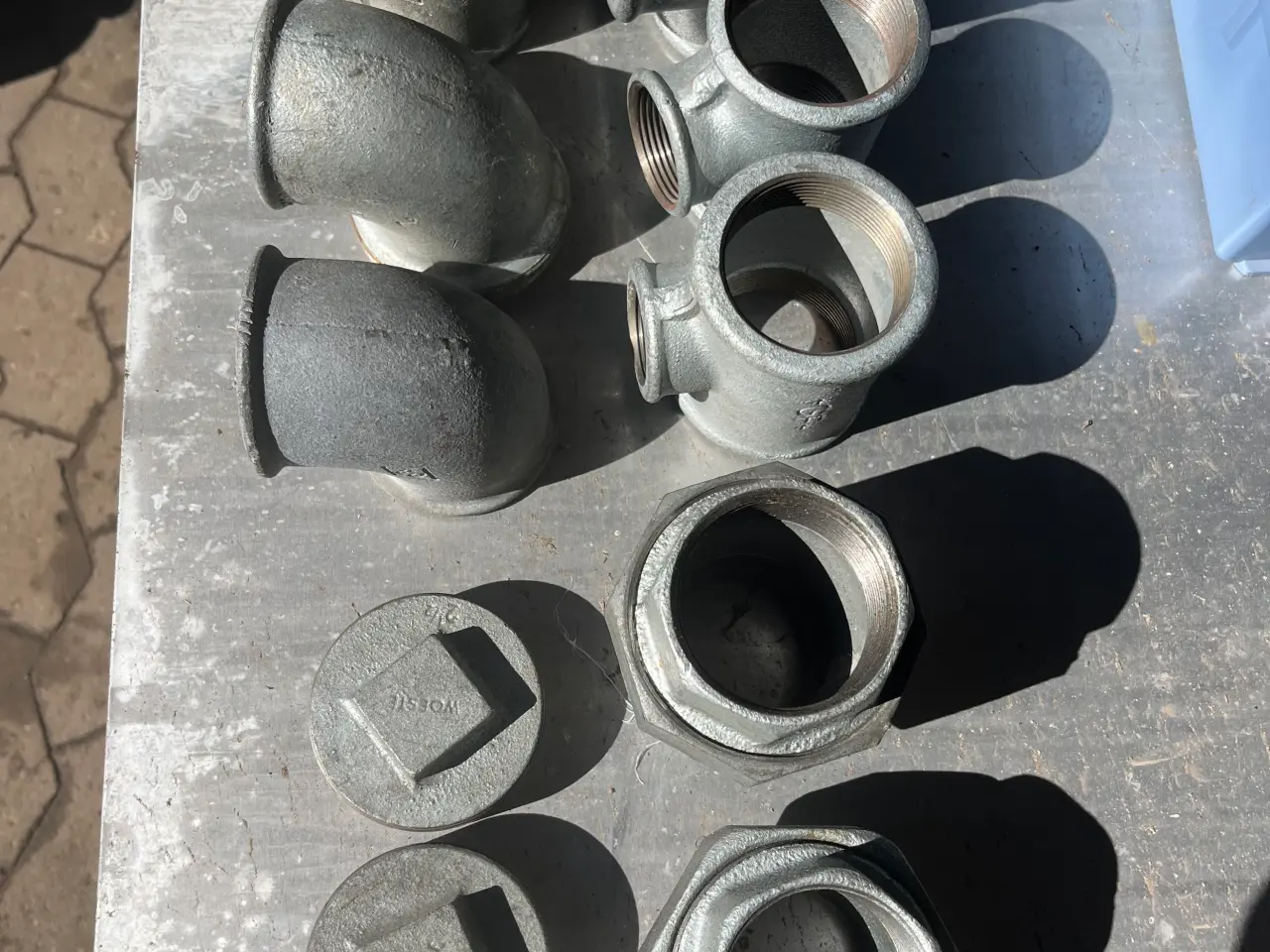 Billede 1 - VVS 2 tomer Fittings Inc 2 stk 2 1/2” propper