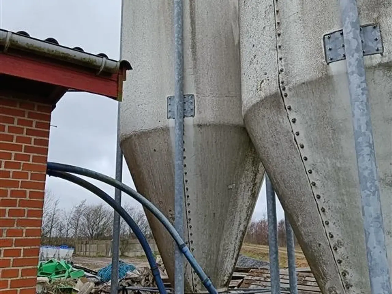 Billede 3 - Skiold MC 20 glasfiber silo, 1 stk.