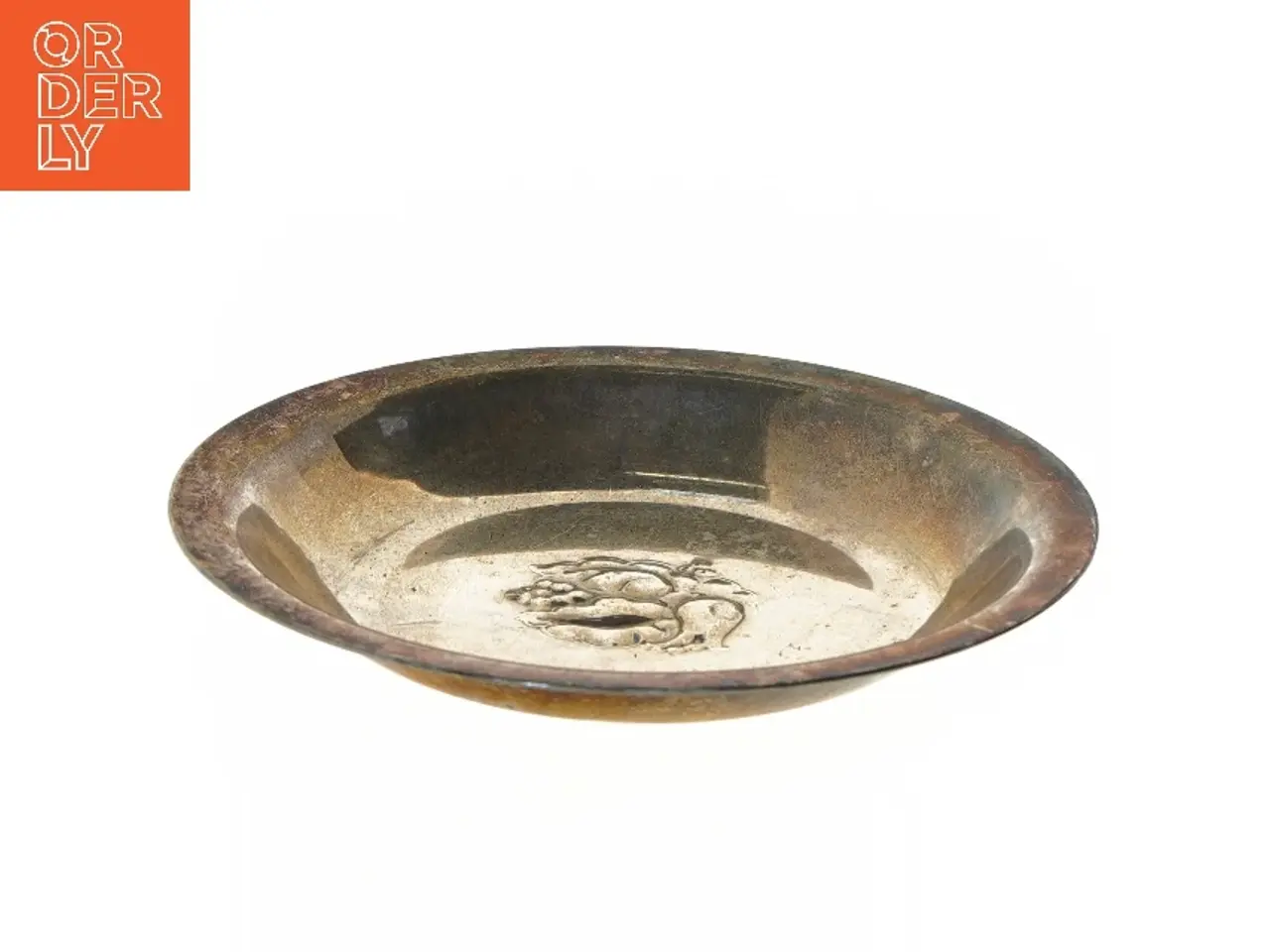 Billede 1 - Dekorativ metal fad (str. Ø 29 cm)