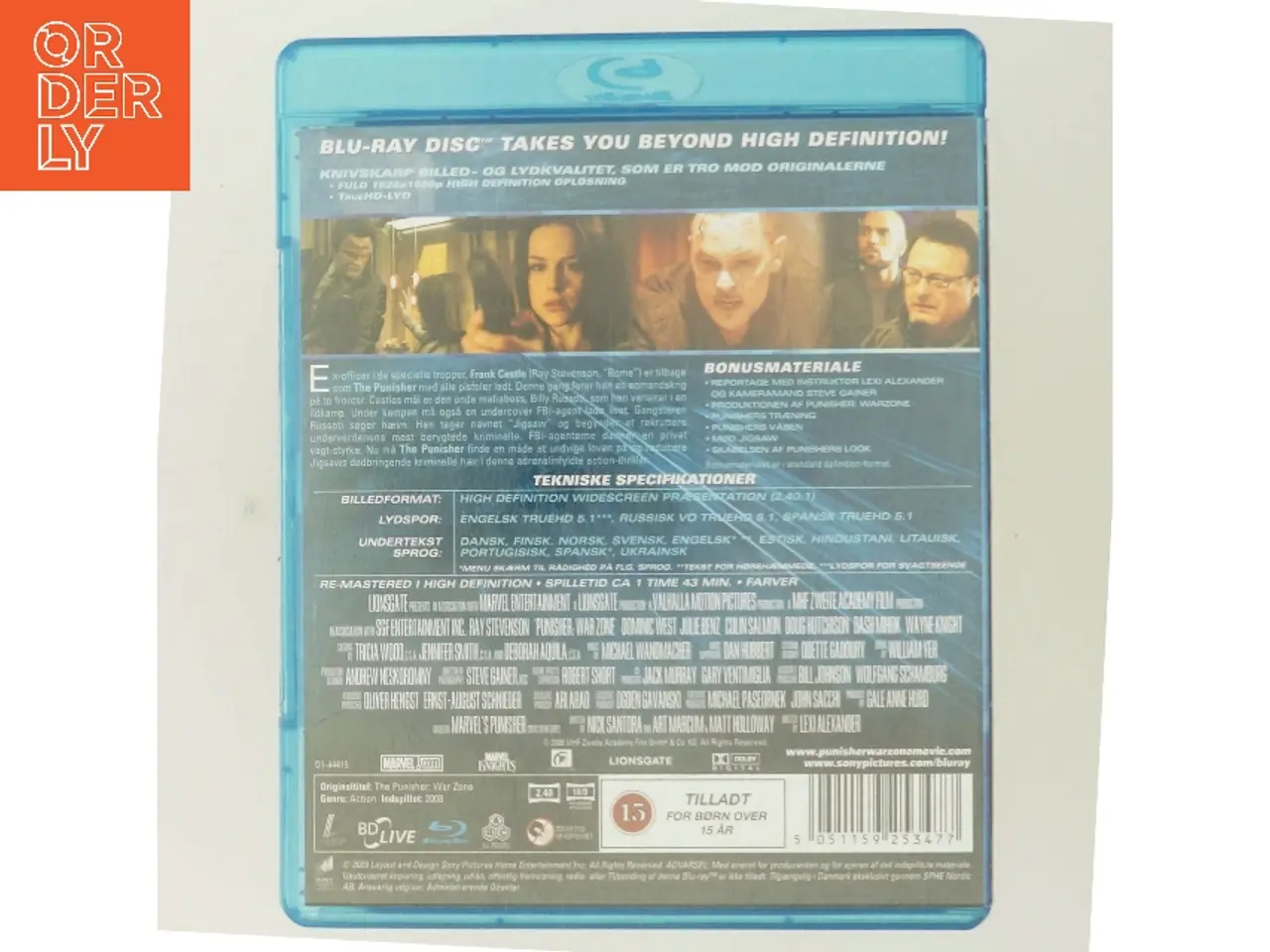 Billede 3 - Punisher: War Zone med Ray Stevenson (DVD)