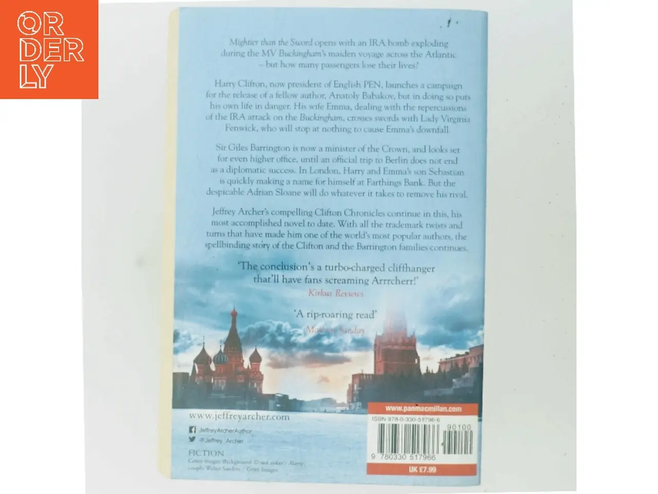 Billede 3 - Mightier than the Sword af Jeffrey Archer (Bog)