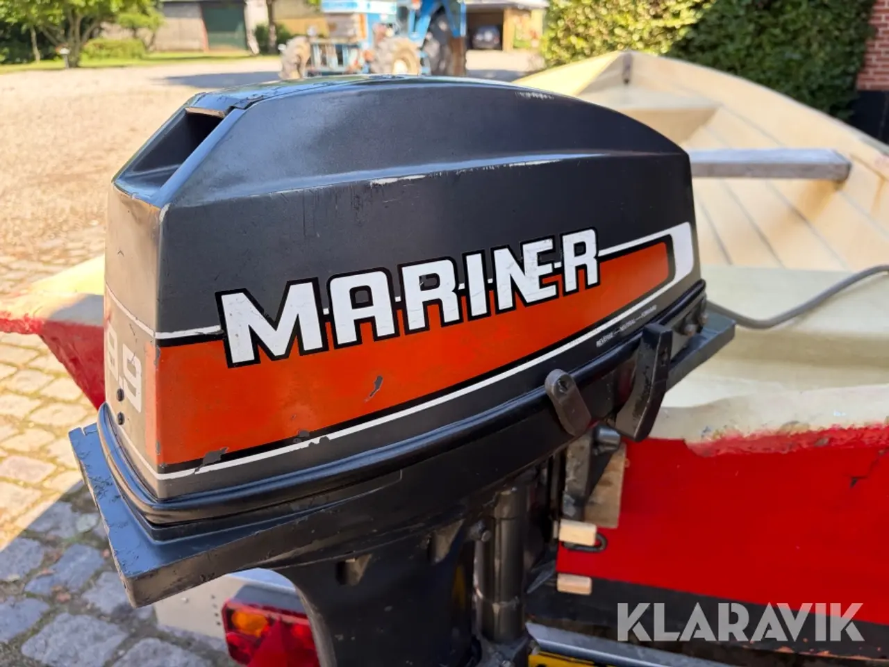 Billede 12 - Jolle med Mariner påhængsmotor og Variant bådtrailer