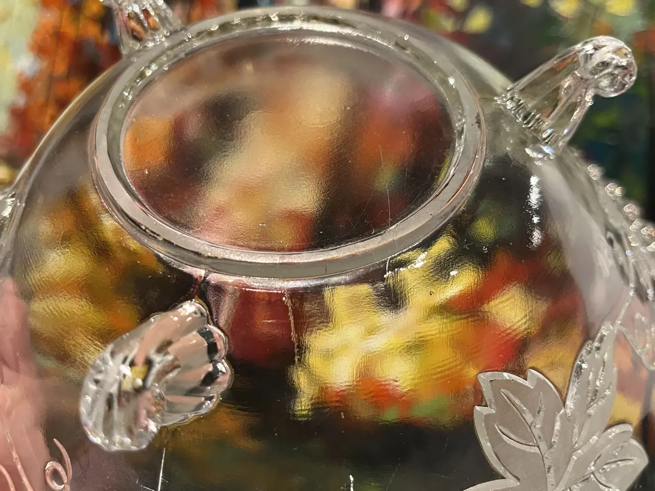 Billede 4 - Glasskål på fødder