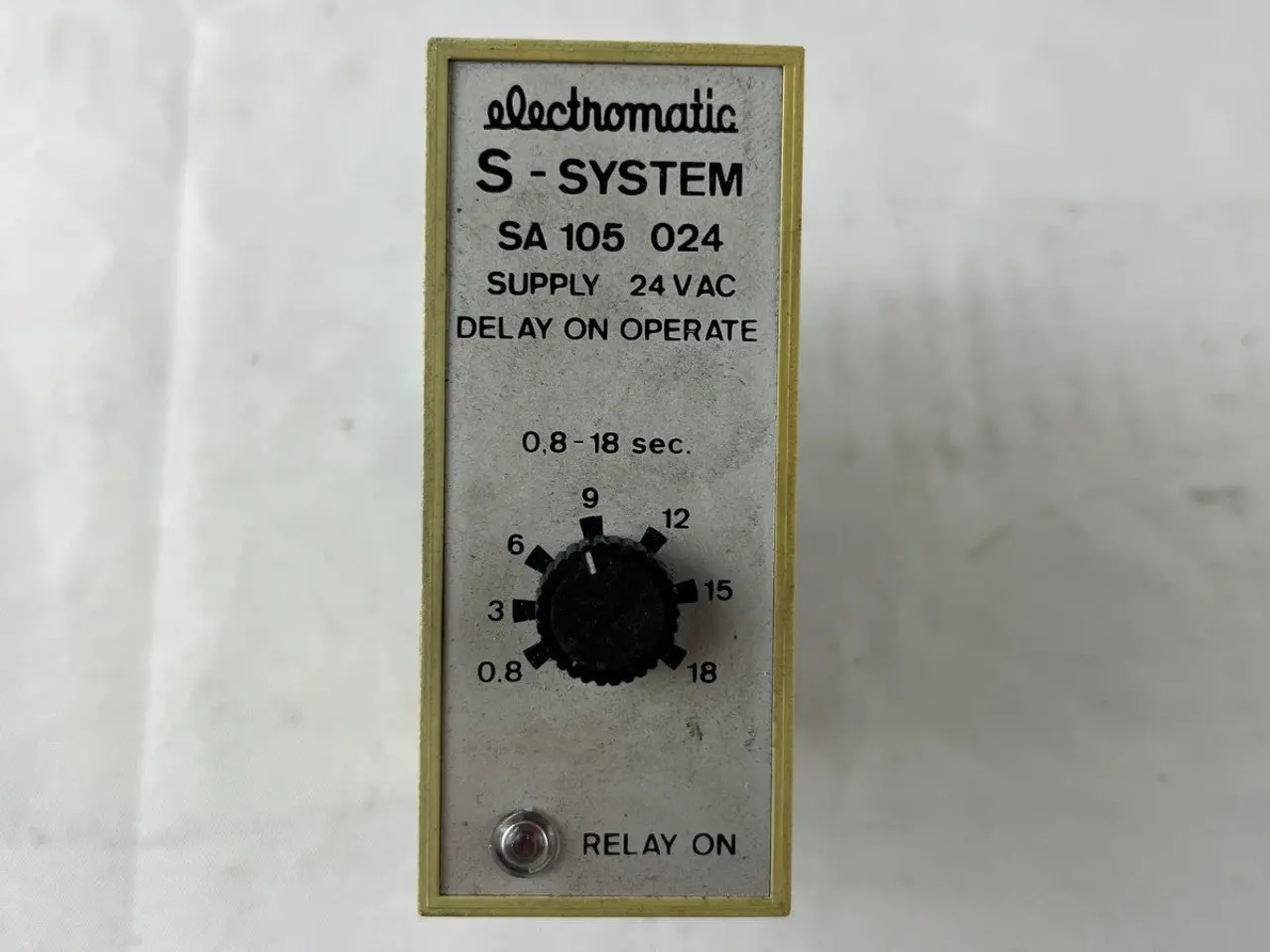 Billede 2 - Electromatic SA 105 024 Time Delay relæ 24VAC Sec