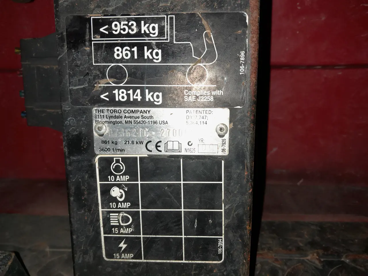 Billede 8 - Workman 3300-D