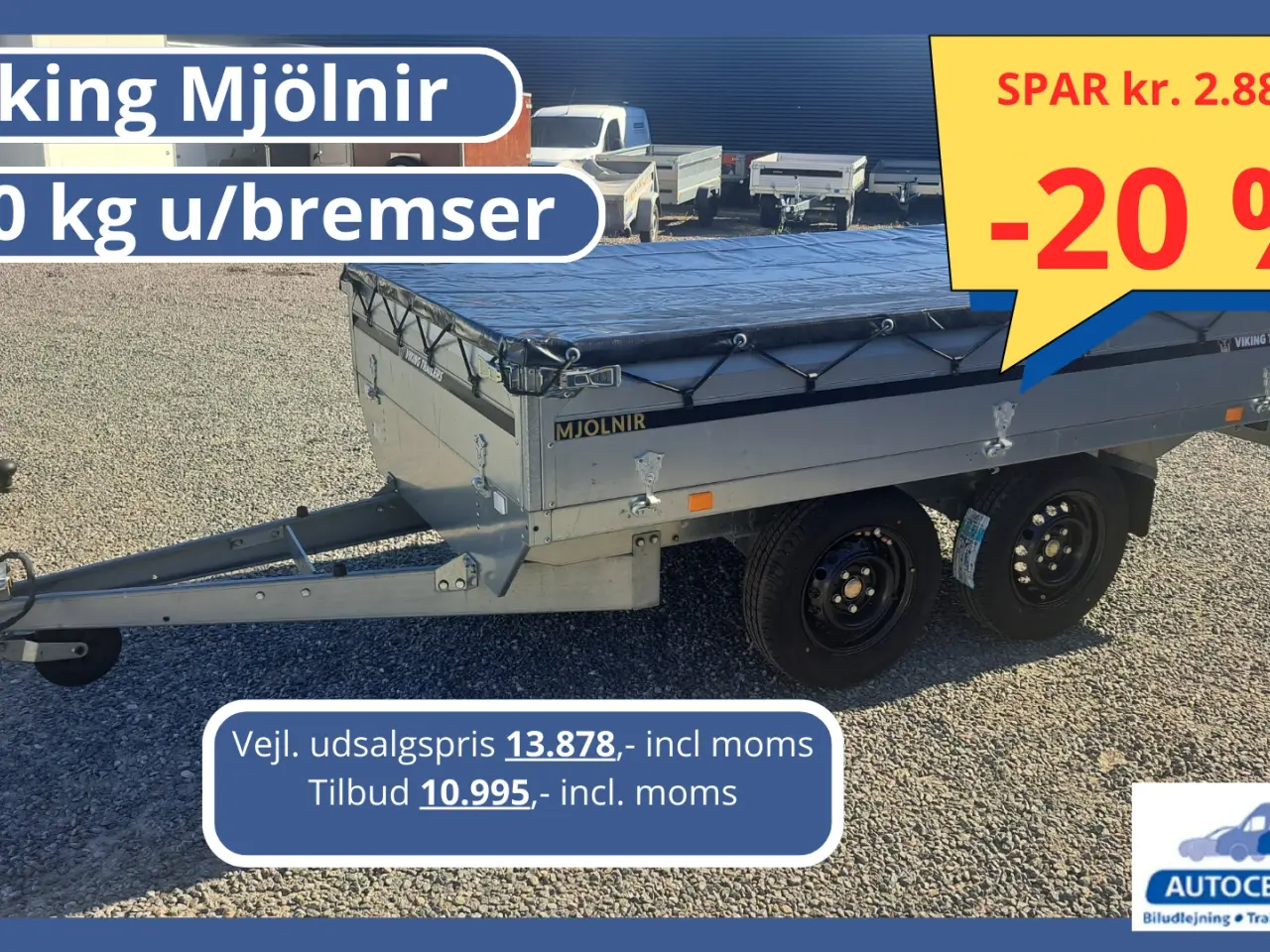 Billede 1 - Restparti / Lagersalg Viking Mjölnir trailere!