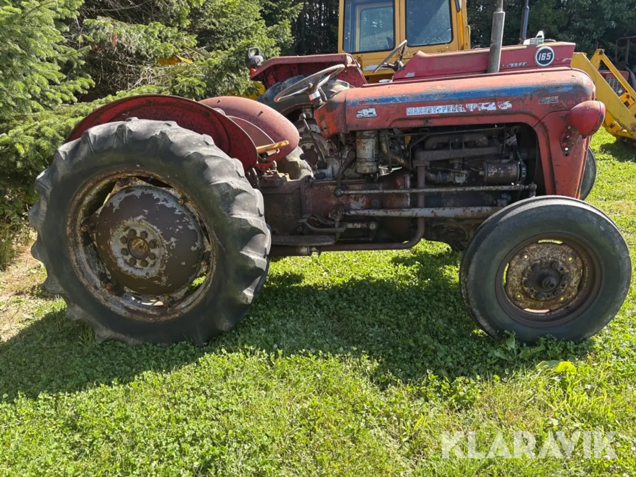 Billede 4 - Veterantraktor Massey Ferguson 35