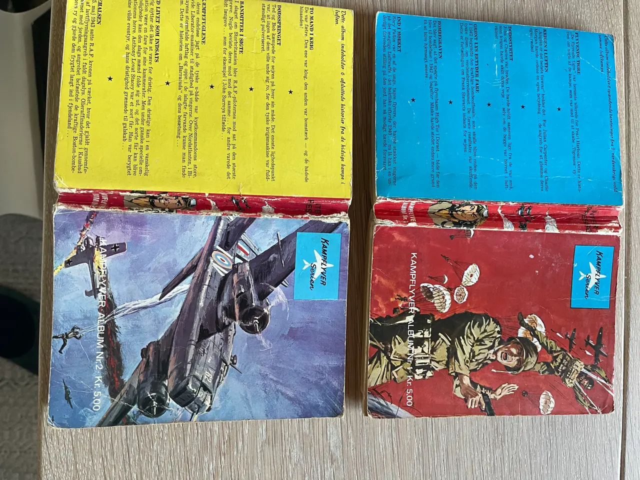 Billede 1 - Originale gamle krigsteneserie albums