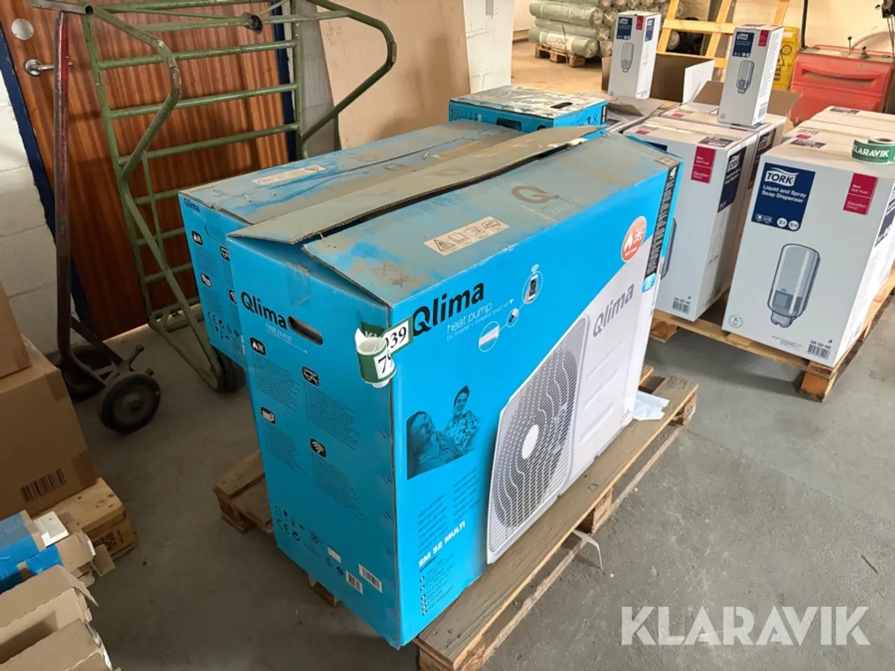 Billede 2 - Varmepumpe Qlima SM 52 Multi SM5225 SM5232 1 udedel 3 indedele