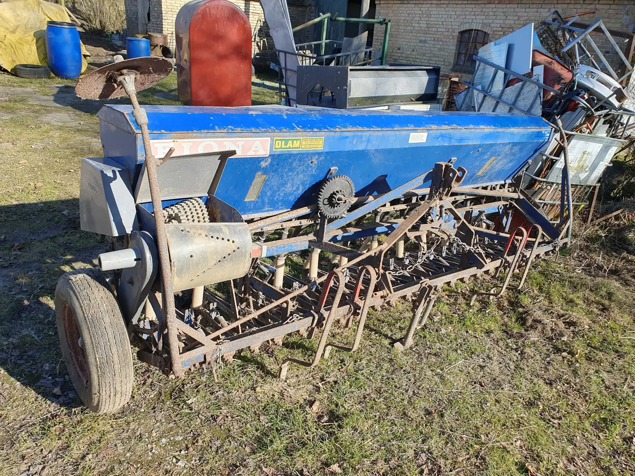 Billede 2 - Såmaskine 3 m Fionia D 70