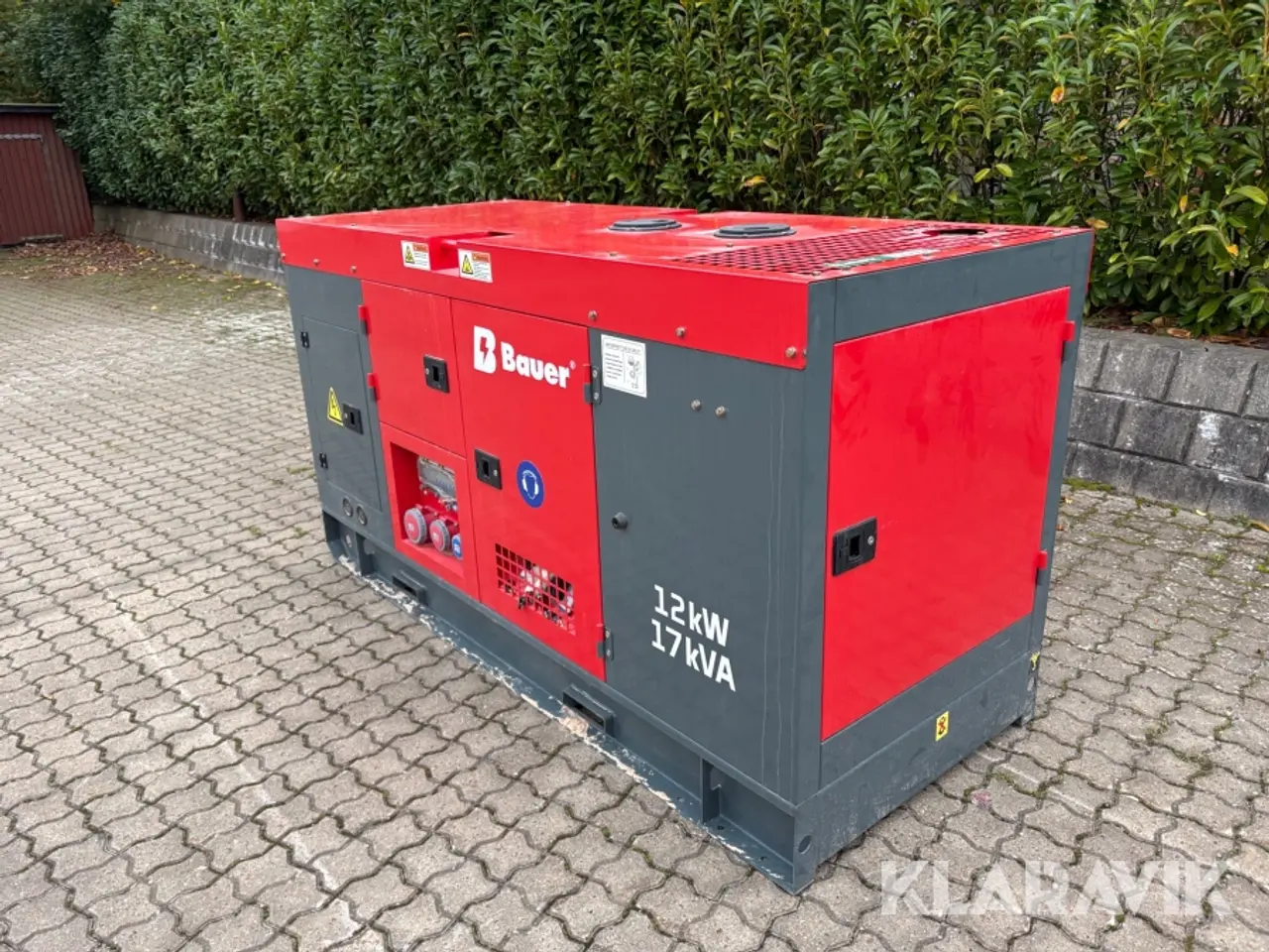 Billede 1 - Generator Bauer GFS-12KW