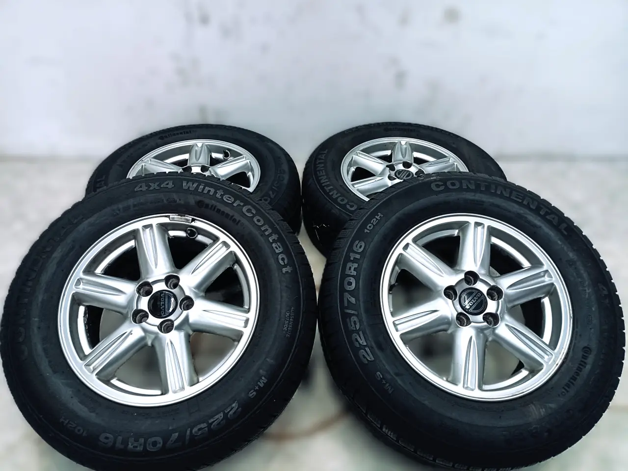 Billede 3 - 5x108 16" ET49 nav 67,1ø Volvo XC90 vintersæt
