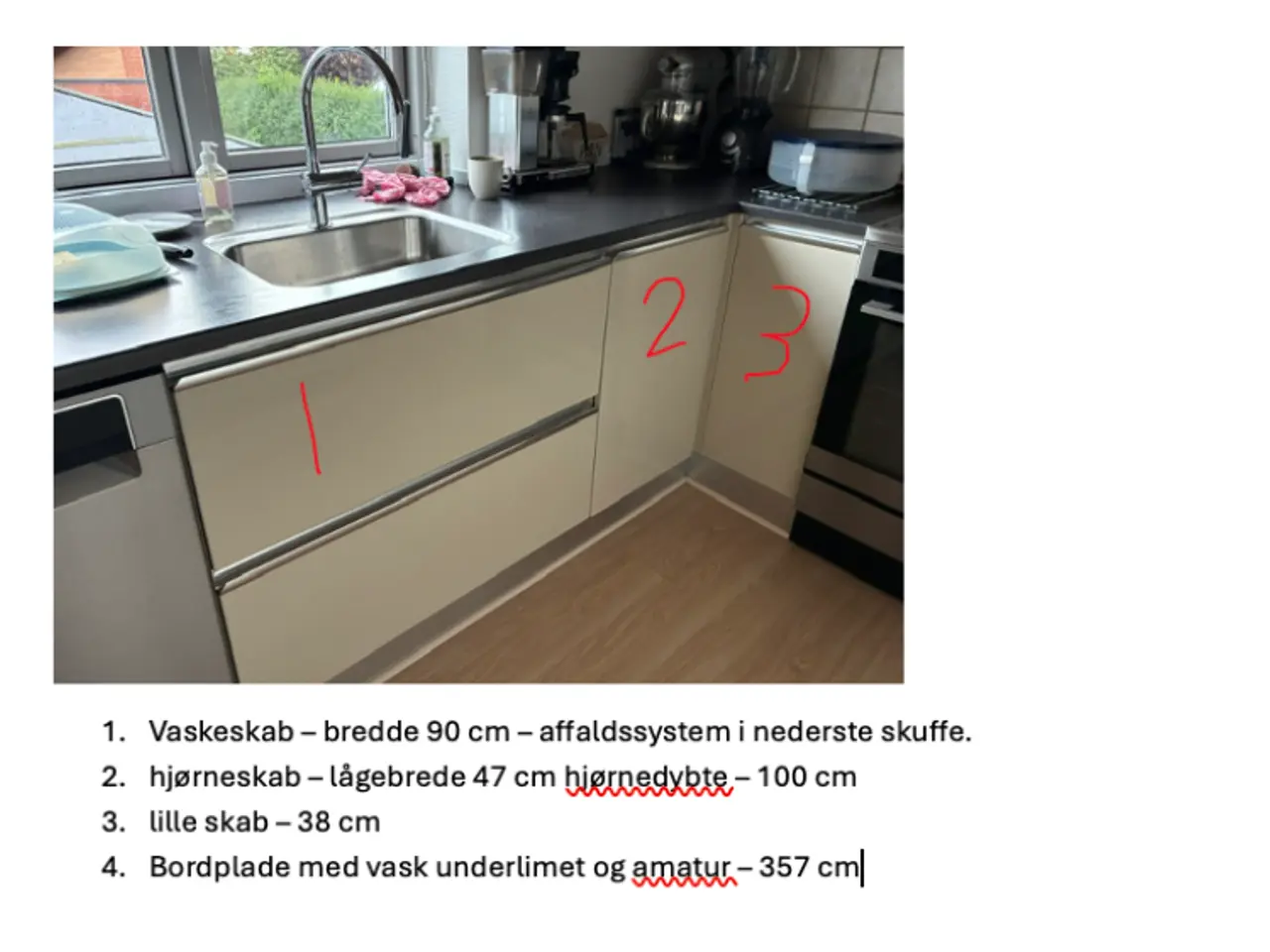 Billede 3 - Velfungerende Køkkenelementer og hvidvare