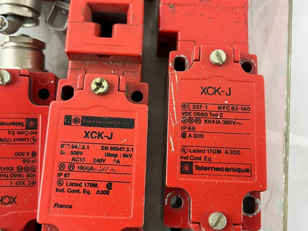 Billede 6 - parti 8x Telemecanique Safety Limit Switches XCK-J