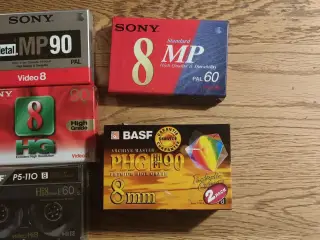 8mm video optagebånd