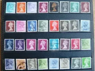 England - Diverse Dronning Elisabeth II - stemplet