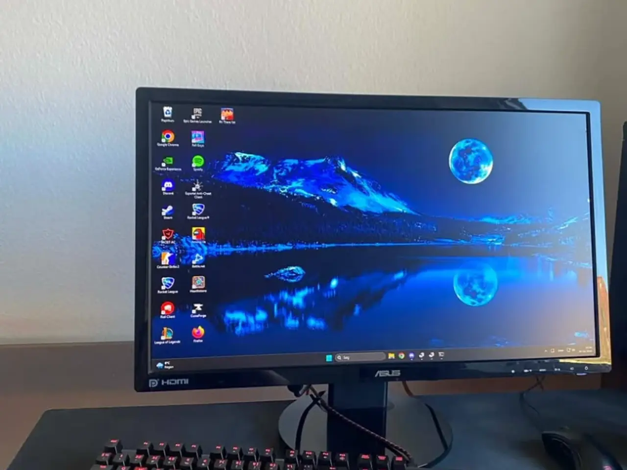 Billede 1 - BYD! Komplet 144Hz Gaming Setup