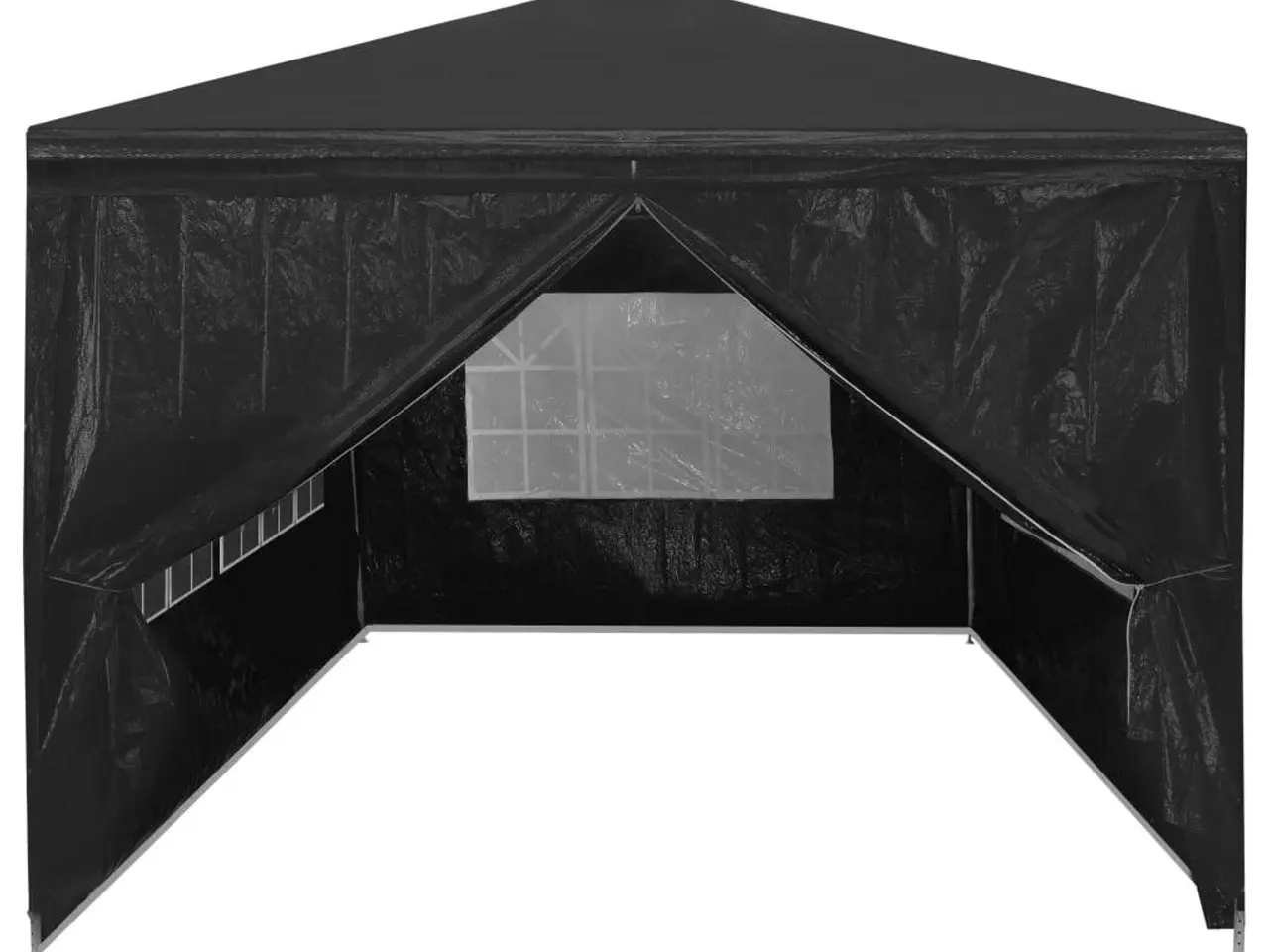 Billede 3 - Festtelt 3 x 6 m - antracitgrå
