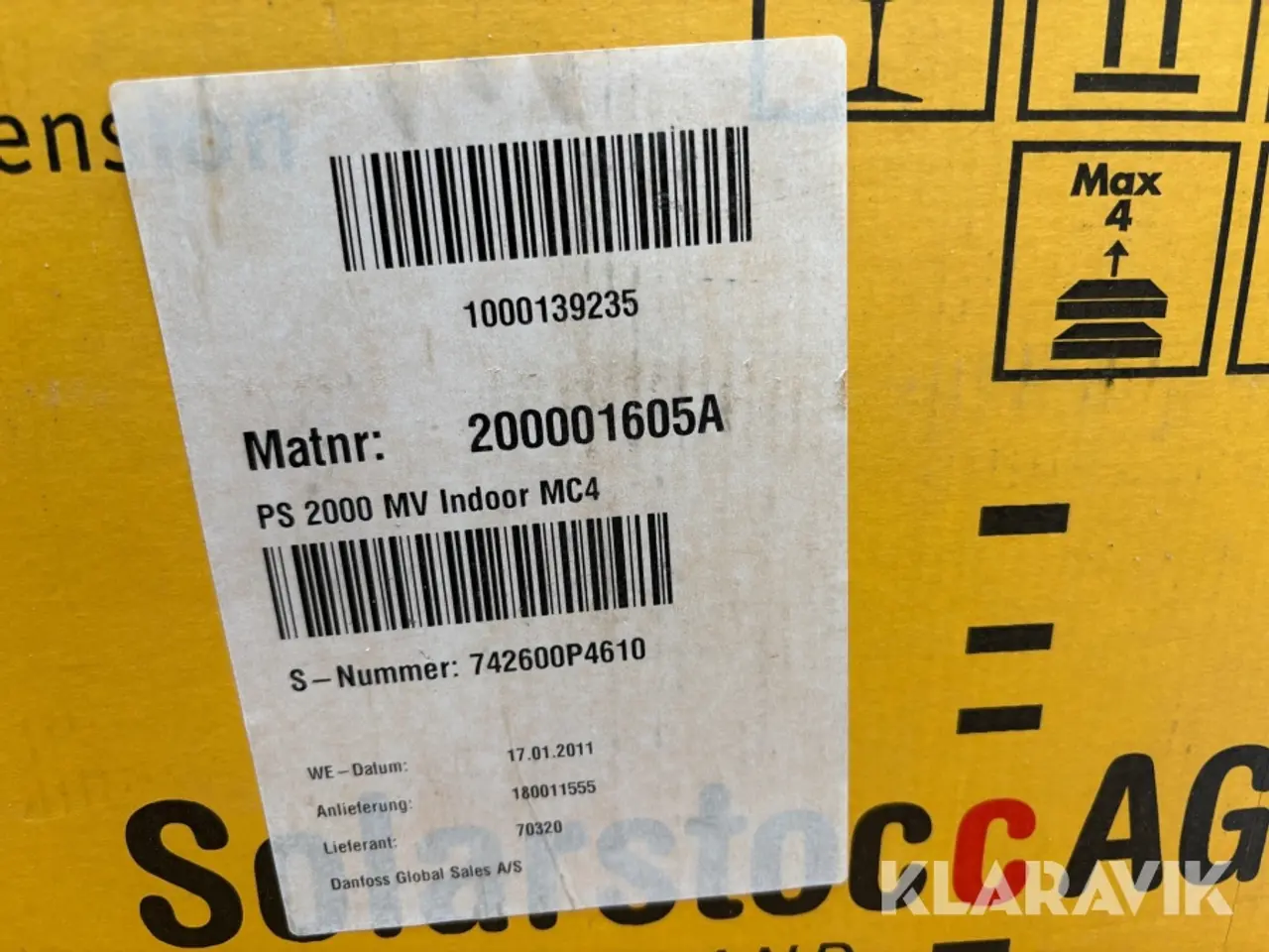 Billede 6 - Solcelle inverter Solarstoc AG 2000