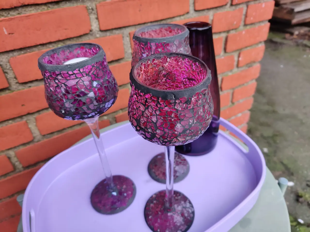 Billede 3 - Dekorationsglas 