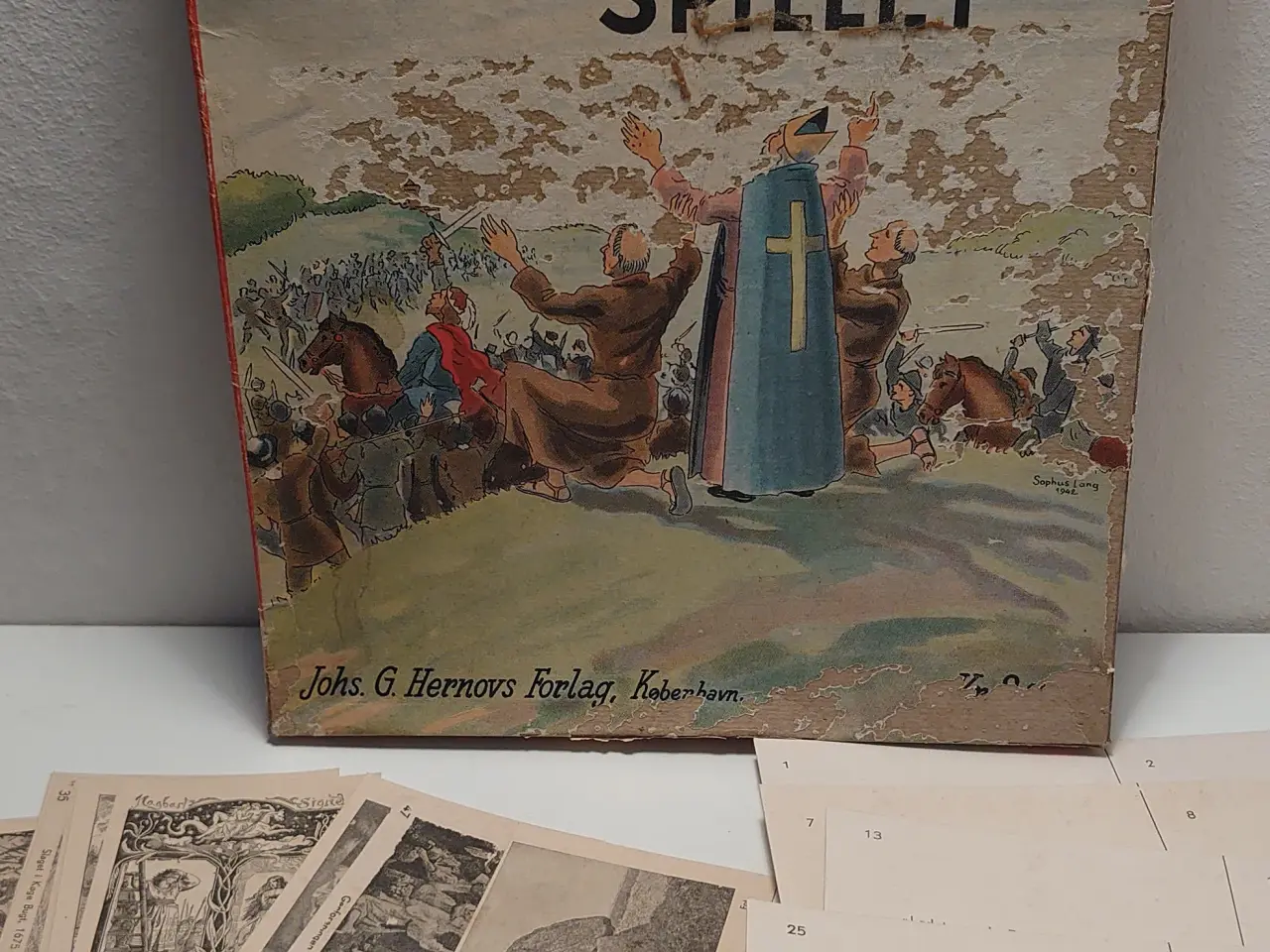 Billede 1 - "Danmarks-Spillet fra 1942. Sjældent og komplet.