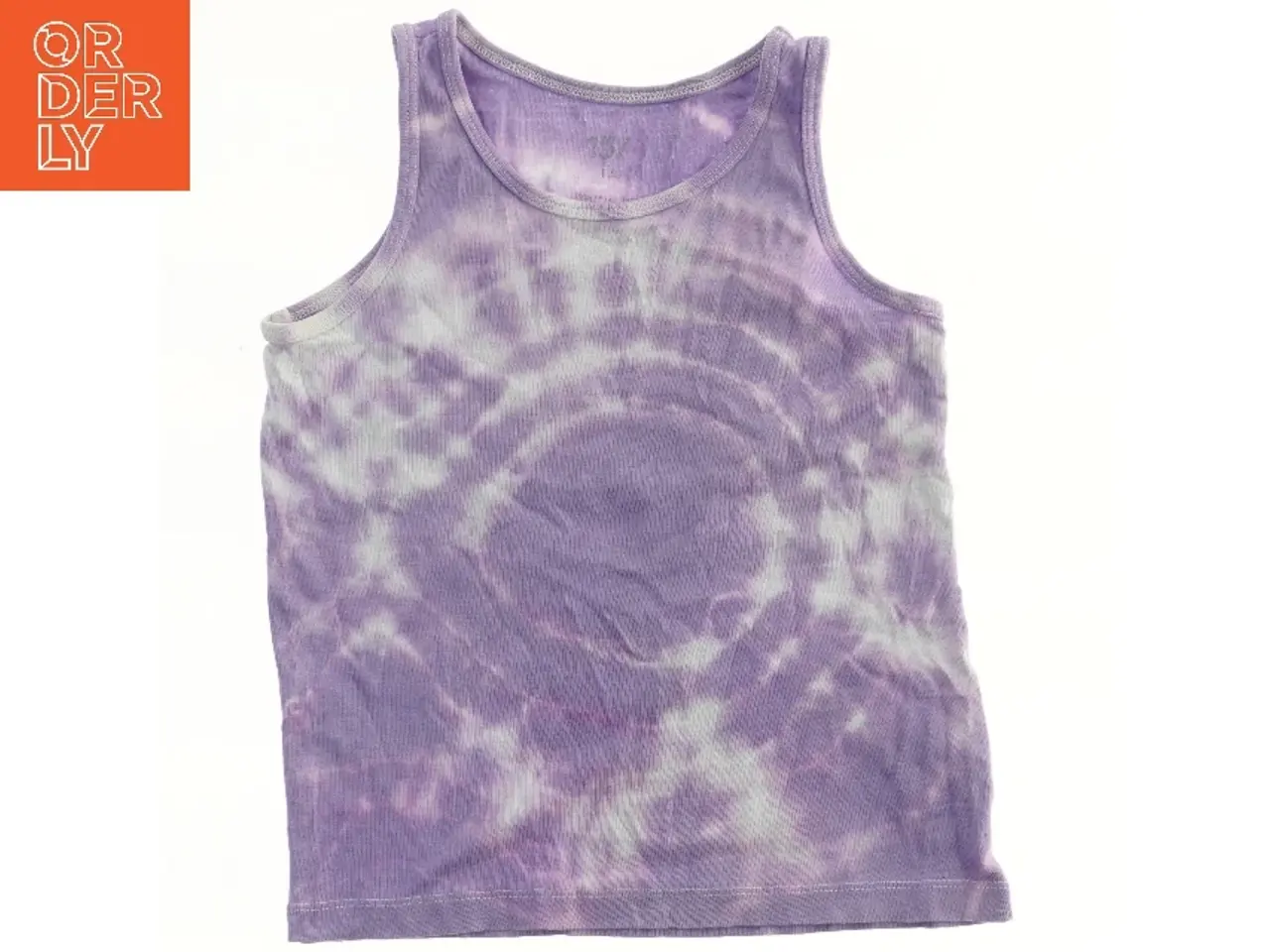 Billede 2 - Lilla Tie-Dye Top fra 157 (str. bryst:37 længde:42 cm)