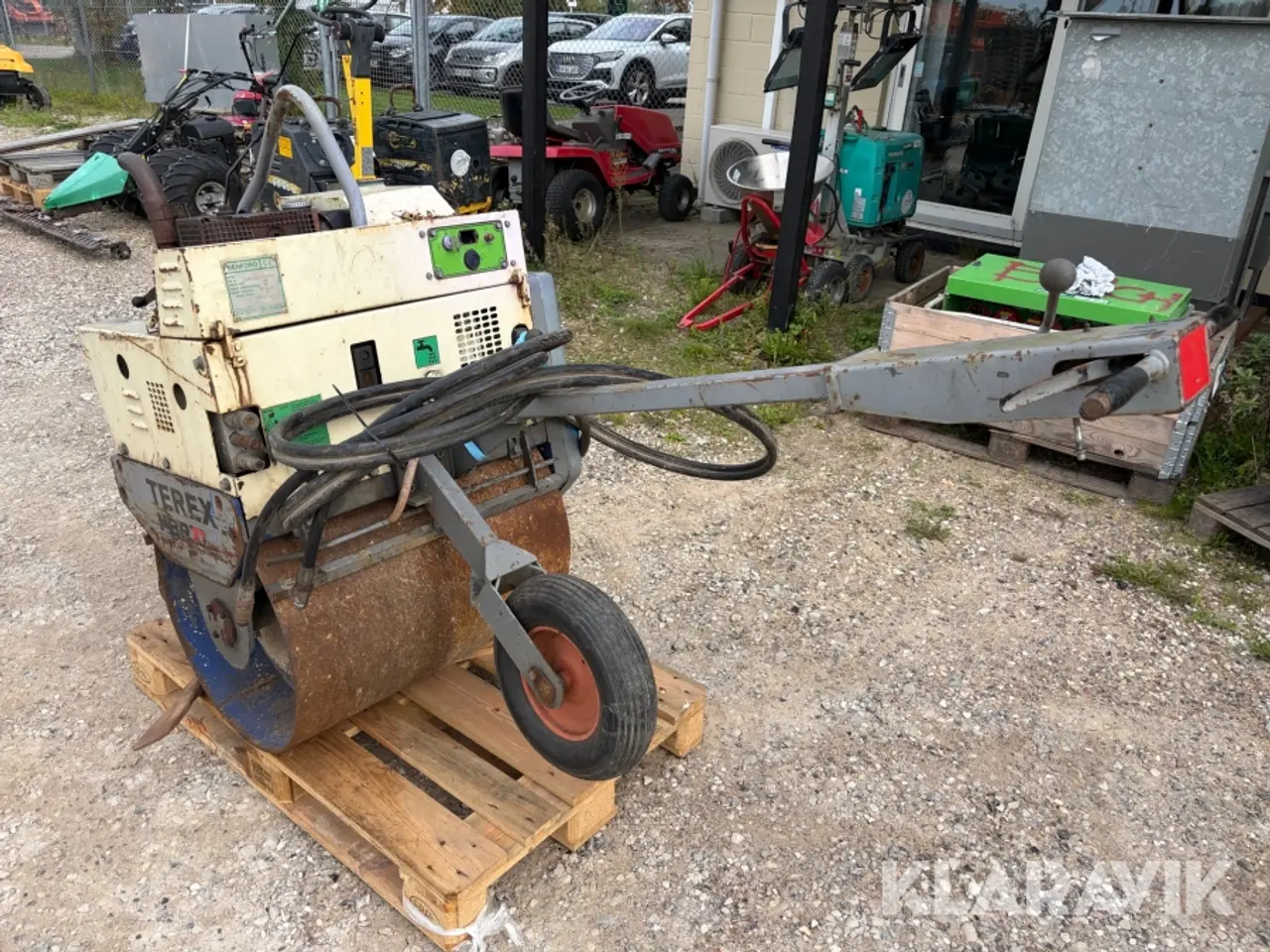 Billede 2 - Pladevibrator/Hydraulik station Benford MBR71HE