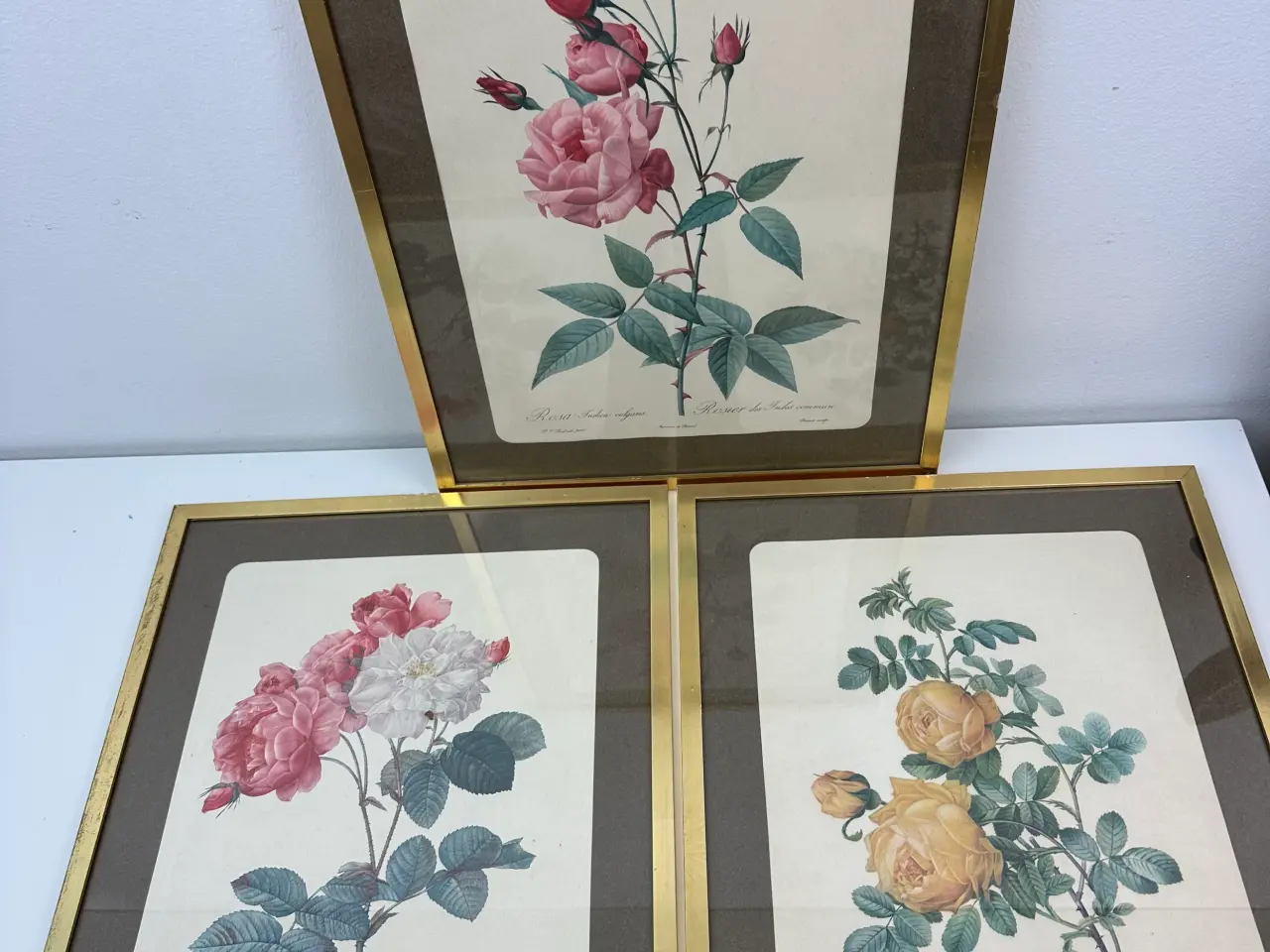 Billede 8 - 3 stk. Mads Stage blomsterbilleder