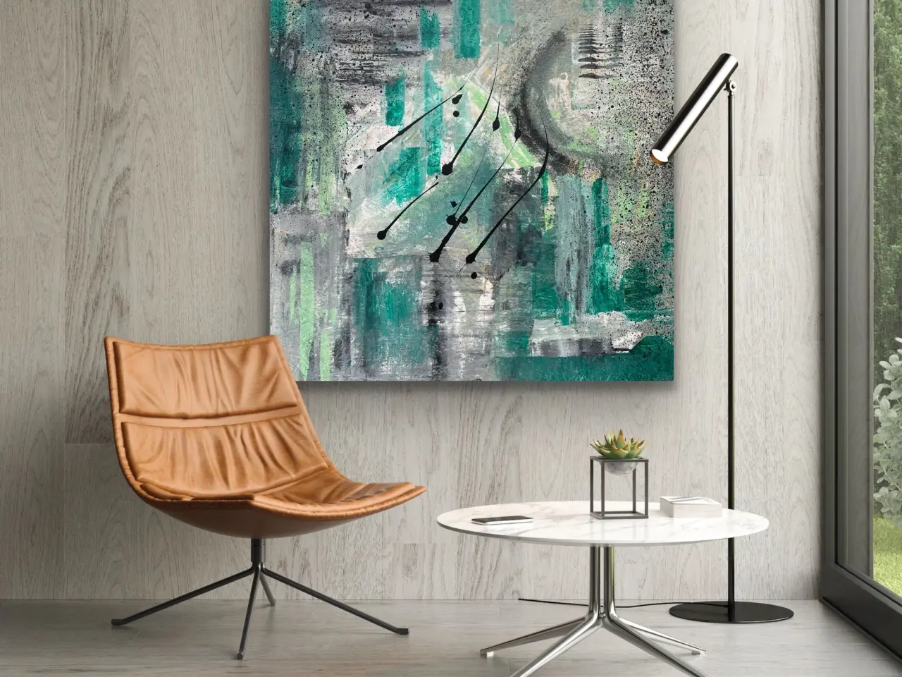 Billede 1 - Maleri Sejersbøl Art 