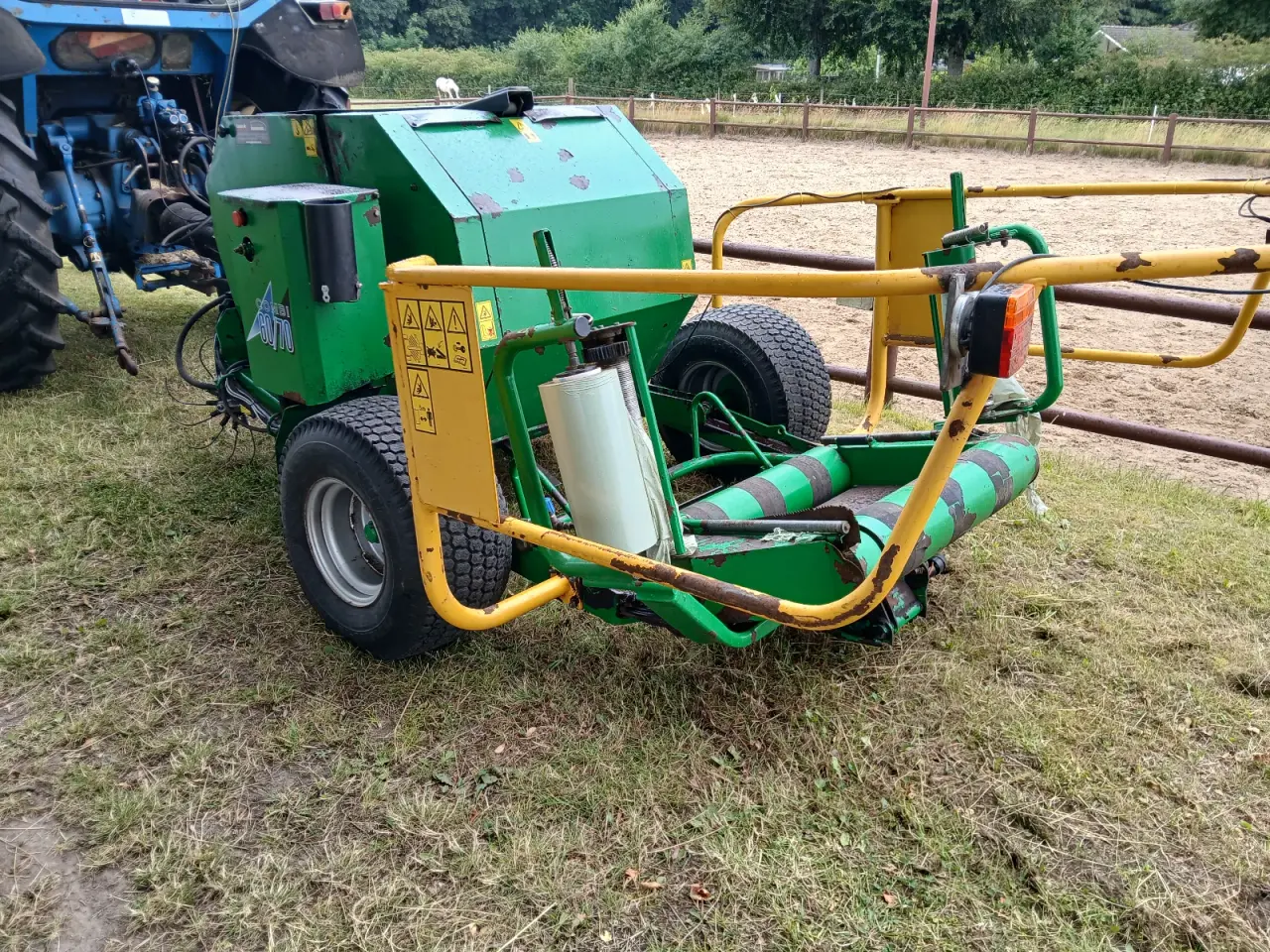Billede 2 - Mini Rundballepresser /Wrapper