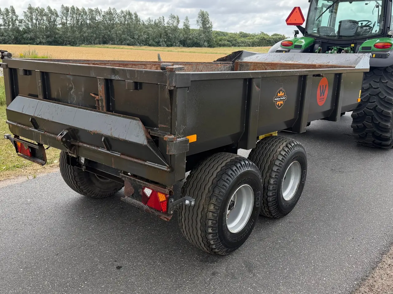 Billede 4 - Palmse PT800 Dobbeltvirkende hydraulik til styring af trækstangen.