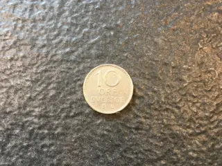 Svensk 10 öre 1968
